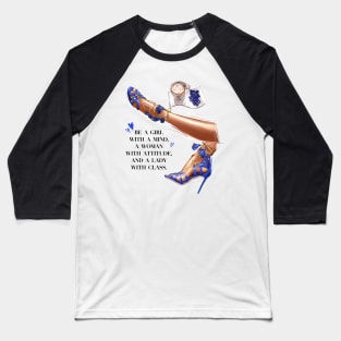 Fashion Shoes Blue Love Baseball T-Shirt